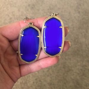 Royal blue Kendra Scott earrings